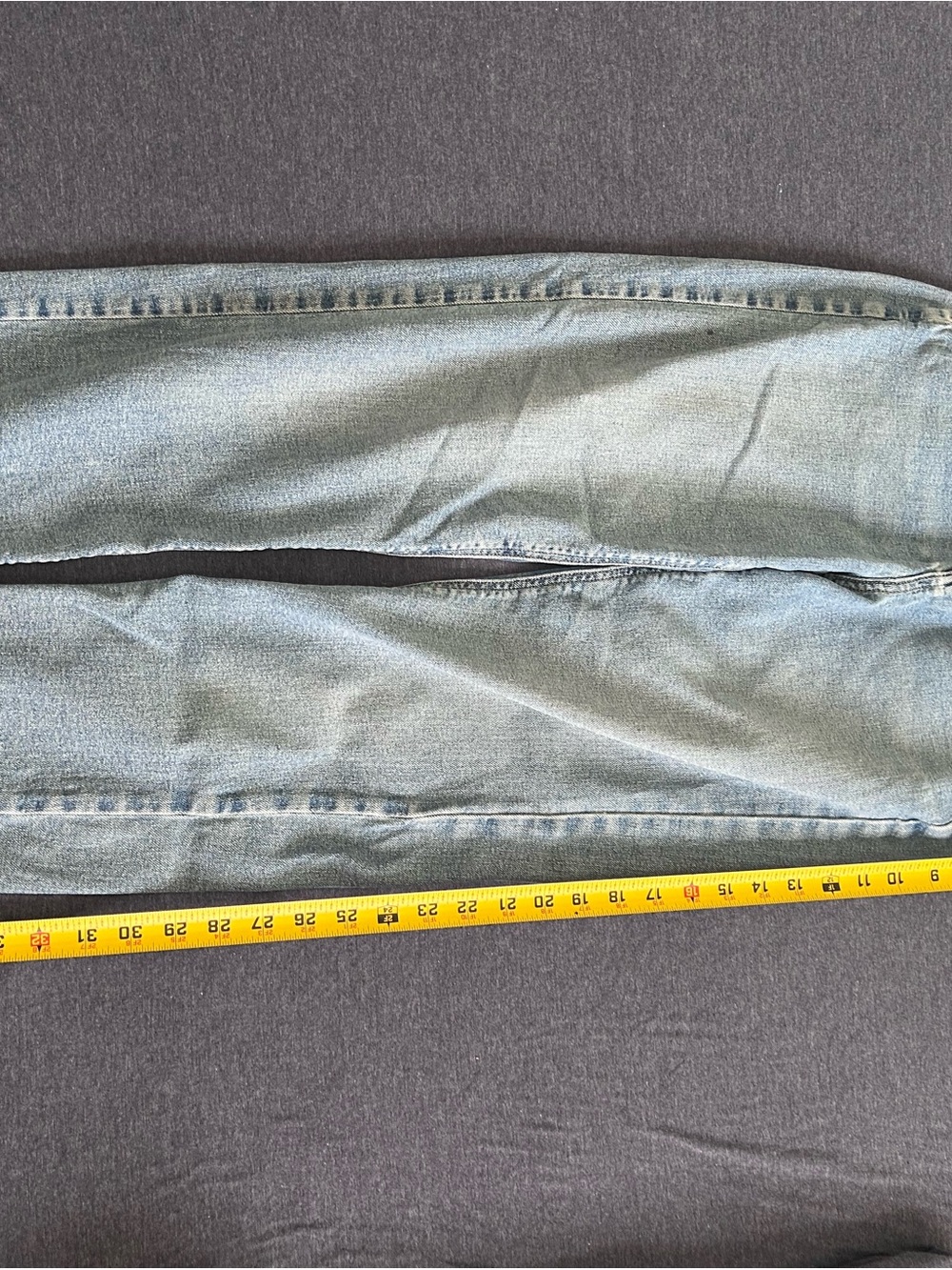 American Eagle Outfitters Light Blue Straight Leg Jeans